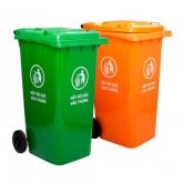 Thùng rác nhựa có nắp đậy