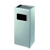 Thùng rác inox chữ nhật A34-A trắng
