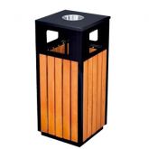 Thùng rác ngoài trời bằng gỗ A78-D