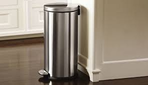 Thùng rác inox đạp chân 30 lít