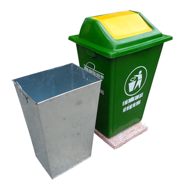 Thùng rác nhựa 90 lít Thùng rác nhựa 90 lít