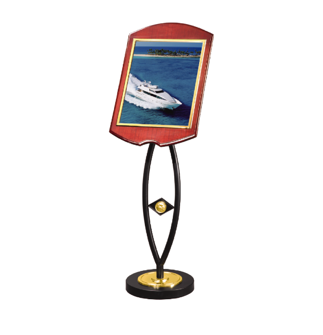 bảng thông báo bằng inox mạ vàng