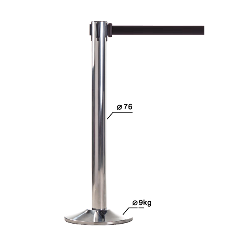 Cột chắn inox G28-LC 