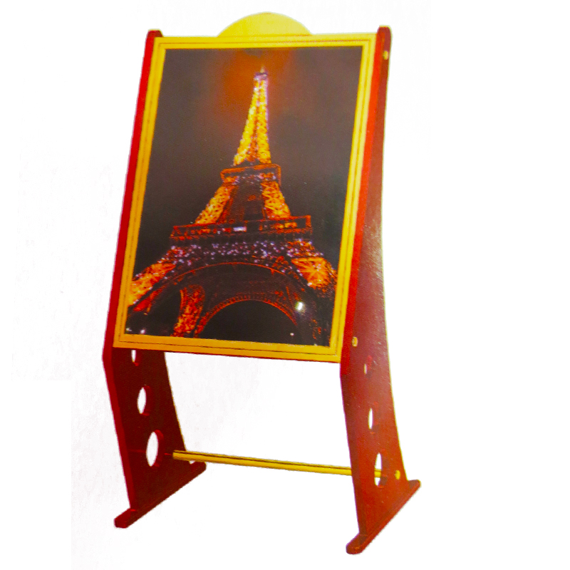 cột có bảng thông báo