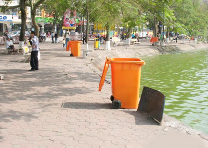 Đại lý mua bán thùng rác tại Quảng Ninh