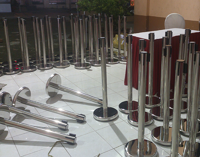 Đại lý phân phối cột chắn inox chính hãng tại Đà Nẵng