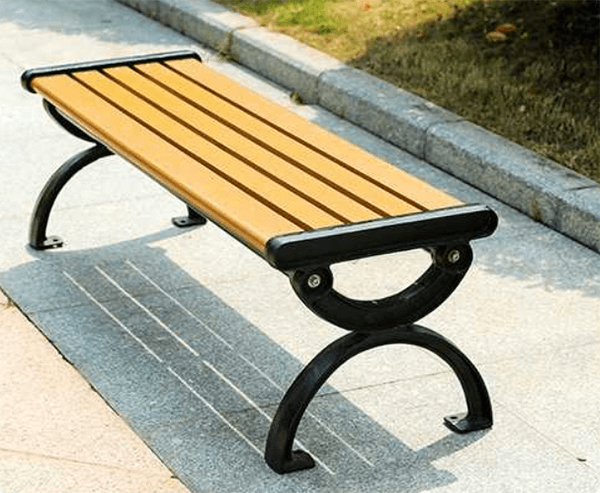 Ghế băng công viên kiểu dáng độc đáo Ghế băng công viên kiểu dáng thanh lịch, kết cấu gọn nhẹ dễ di chuyển.