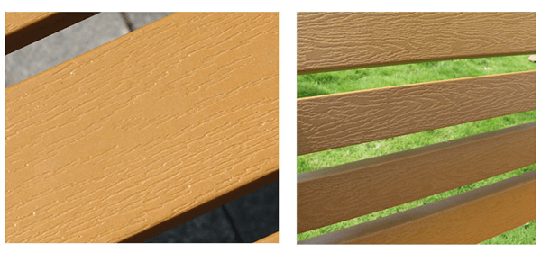 Ghế băng công viên Composite nhiều đặc điểm vượt trội Ghế băng công viên Composite không mối mọt, cong vênh, chịu ẩm chịu nước cao,...