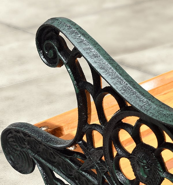 Tay cầm ghế công viên gang đúc 