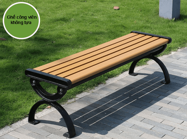 Ghế băng công viên composite không tựa thiết kế trẻ trung Ghế băng công viên composite không tựa thiết kế trẻ trung, năng động, địa điểm nghỉ chân lý tưởng nơi công cộng