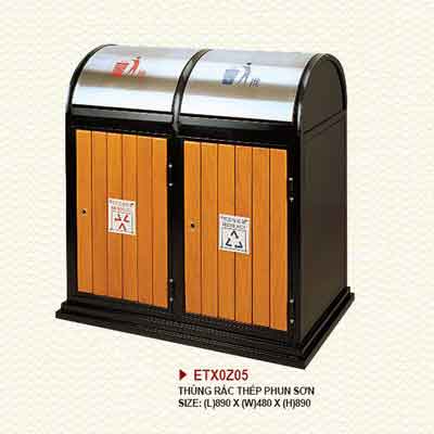 thùng rác thép phun sơn thùng rác thép phun sơn