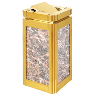 Thùng rác đá nắp bập bênh, thùng rác đá hoa cương nắp lật Thùng rác đá nắp bập bênh, thùng rác đá hoa cương nắp lật