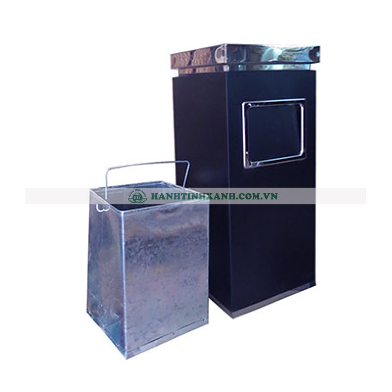 thùng rác inox 304