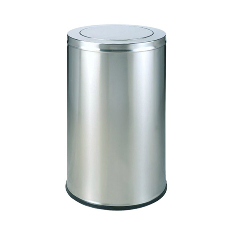 thùng rác inox nắp lật