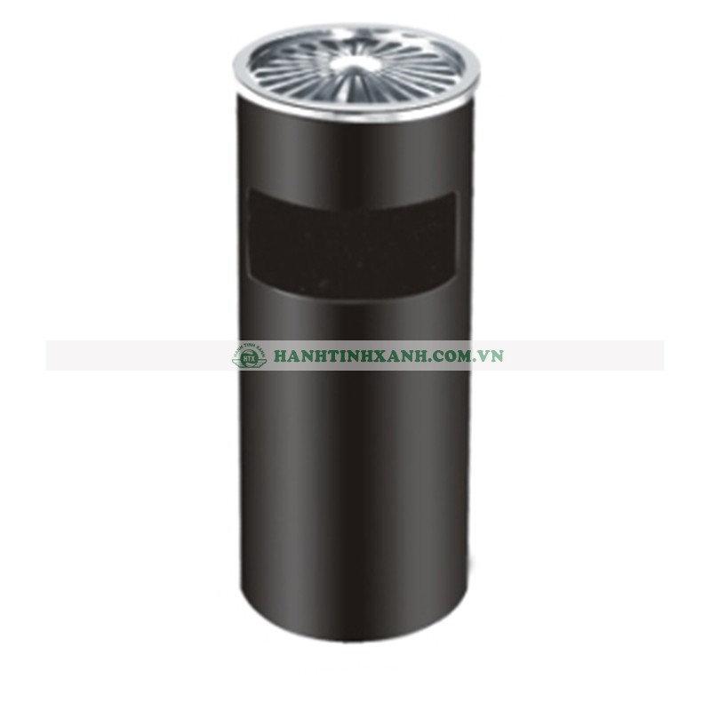 thùng rác inox tròn có khay gạt tàn thuốc lá thùng rác inox tròn có khay gạt tàn thuốc lá
