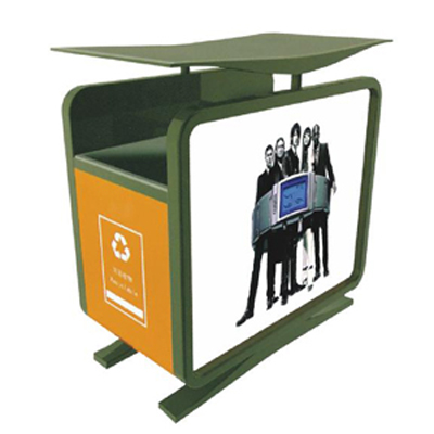 thùng rác khách sạn bằng thép phun sơn