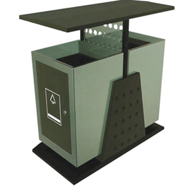 thùng rác ngoài đường