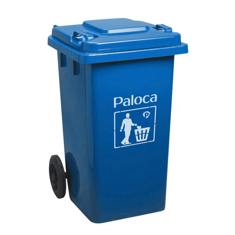 Thùng rác nhựa 240L màu xanh da trời Thùng rác nhựa 240L màu xanh da trời