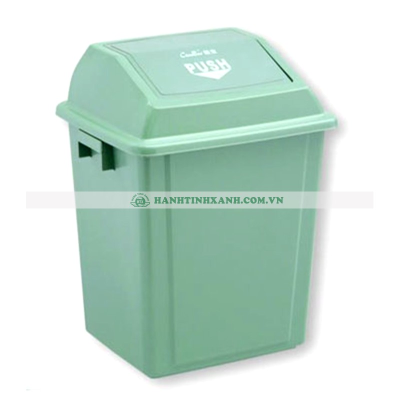 Thùng rác nhựa nắp bập bênh