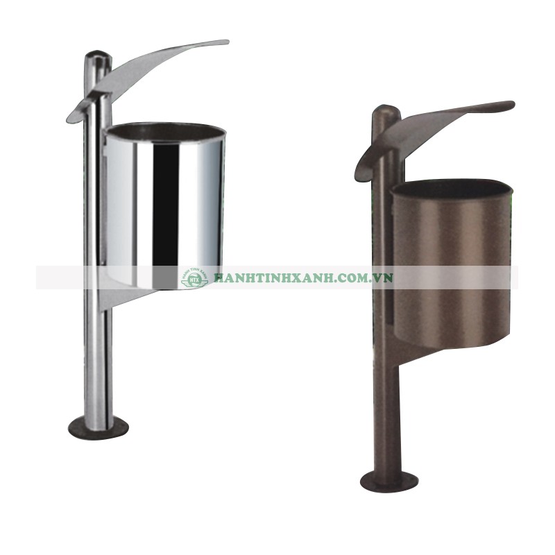 Thùng rác thép phun sơn A37J Thùng rác thép phun sơn A37J