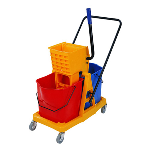 Xe đẩy dọn vệ sinh 2 xô