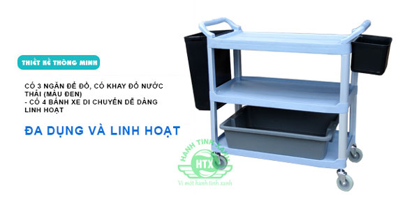 xe đẩy thức ăn 3 tầng bằng nhựa xe đẩy thức ăn 3 tầng bằng nhựa
