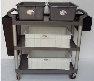 Xe dọn đồ bẩn