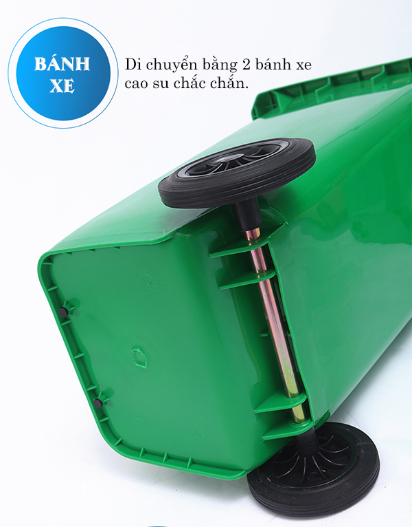 thùng rác công cộng 120 lít giá