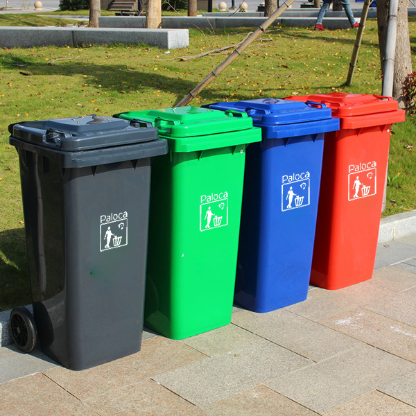 thùng rác công cộng 120l