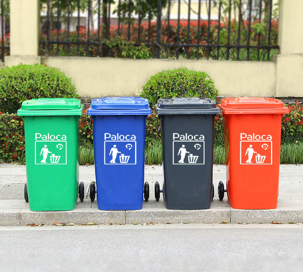 giá thùng rác công nghiệp 240 lít