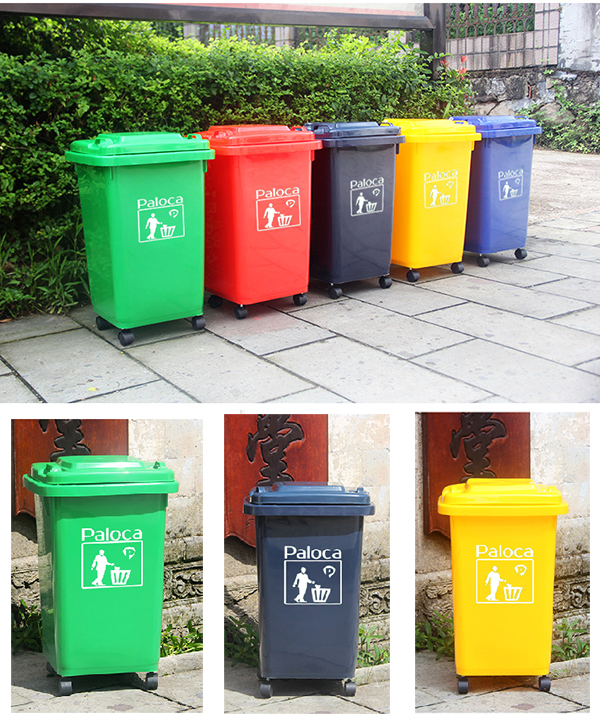 Giá thùng rác nhựa 60l