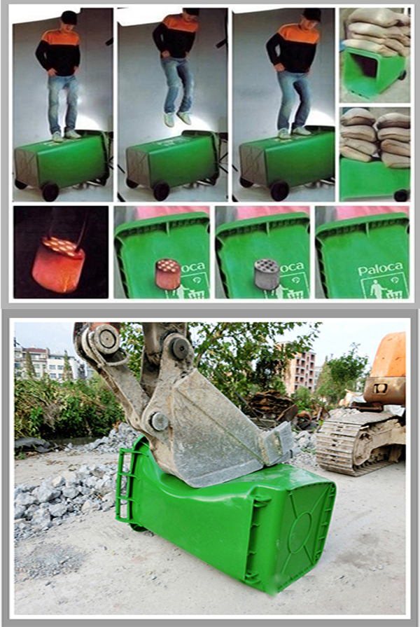 Đặc điểm nổi bật của thùng rác nhựa composite thương hiệu Paloca