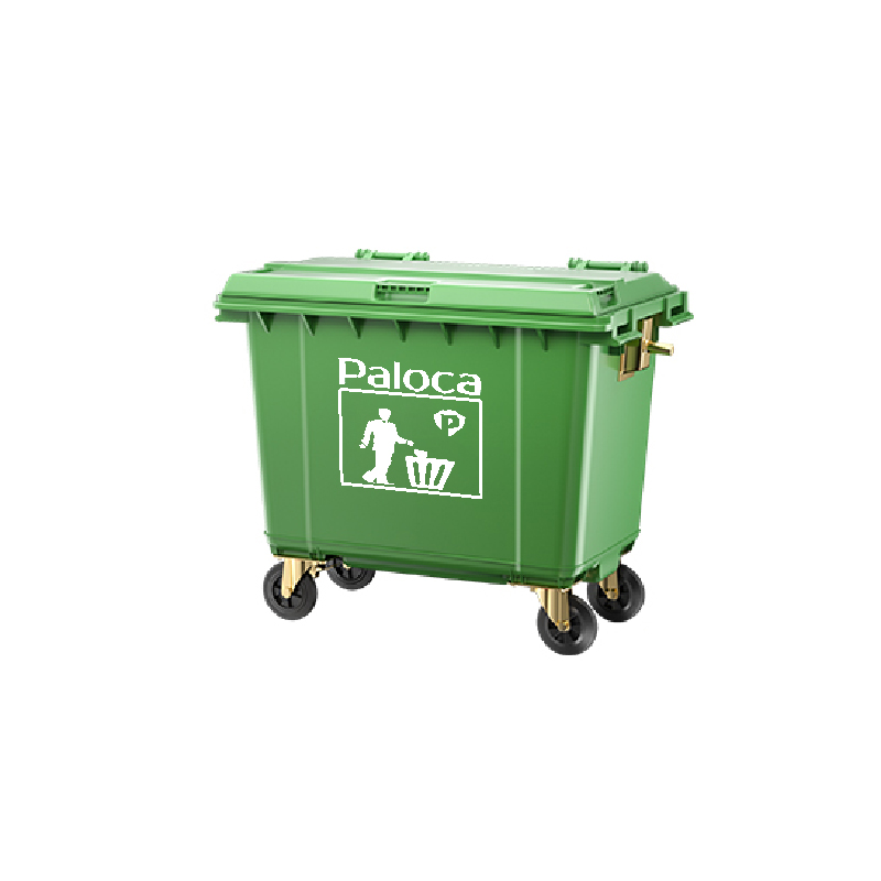 Thùng rác HDPE 660 lít Paloca