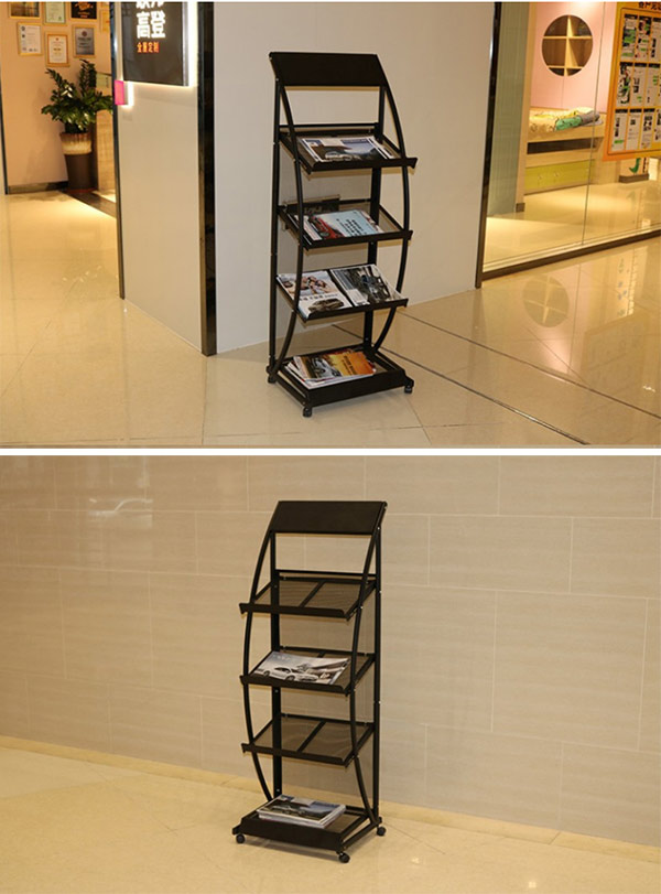 Hình ảnh thật của giá kệ để tạp chí
