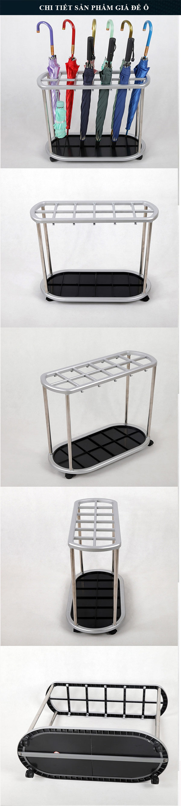 Hình ảnh cụ thể giá kệ để ô dù