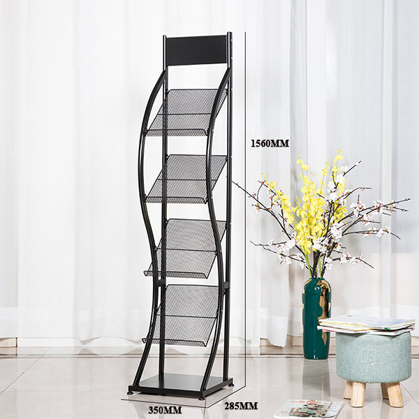 Kích thước kệ để tạp chí sách báo