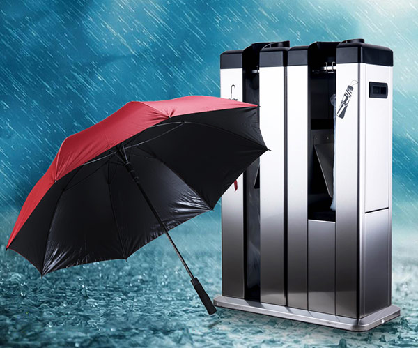 Máy bọc dù đôi inox kiểu dáng sang trọng