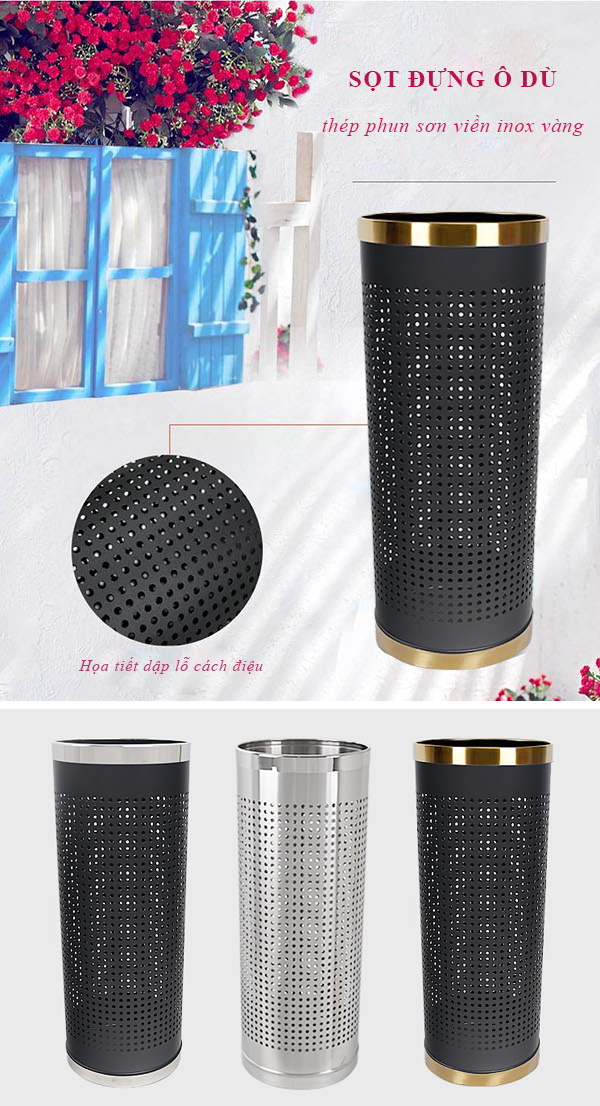 Thùng cắm ô dù đẹp