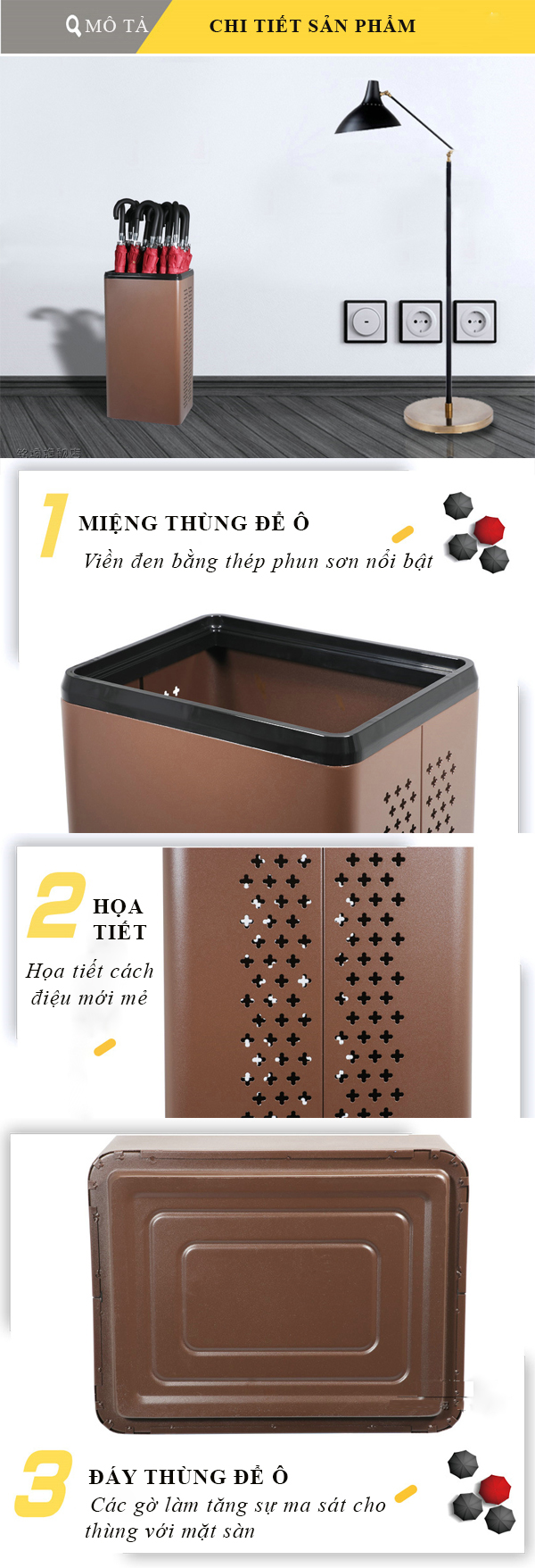 Mô tả chi tiết sản phẩm để bạn đọc hình dung