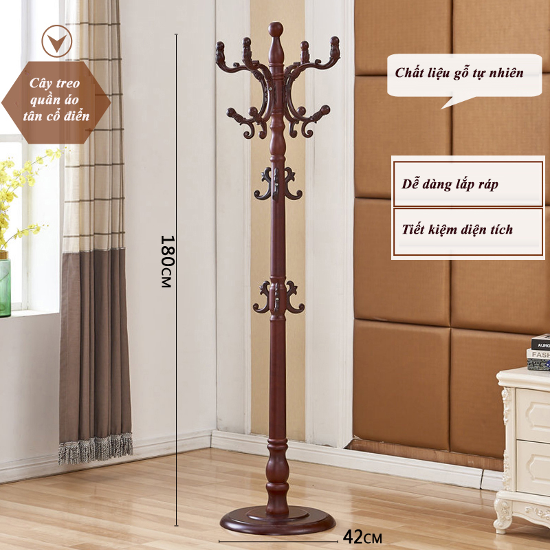 Kích thước cây treo đồ dùng, túi xách