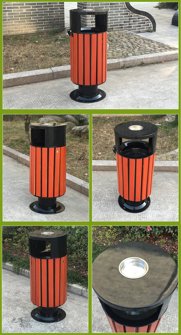 Thùng rác gỗ là lựa chọn hàng đầu cho những không gian xanh