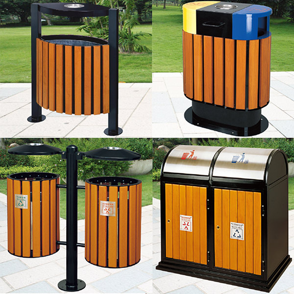 Đa dạng các mẫu mã thùng rác gỗ ngoài trời để bạn tham khảo