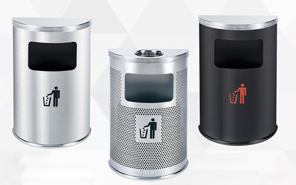 Những mẫu thùng rác bán nguyệt mà Hành Tinh Xanh cung cấp