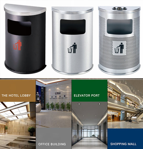 Mẫu thùng rác inox đẹp có thể để trong nhà