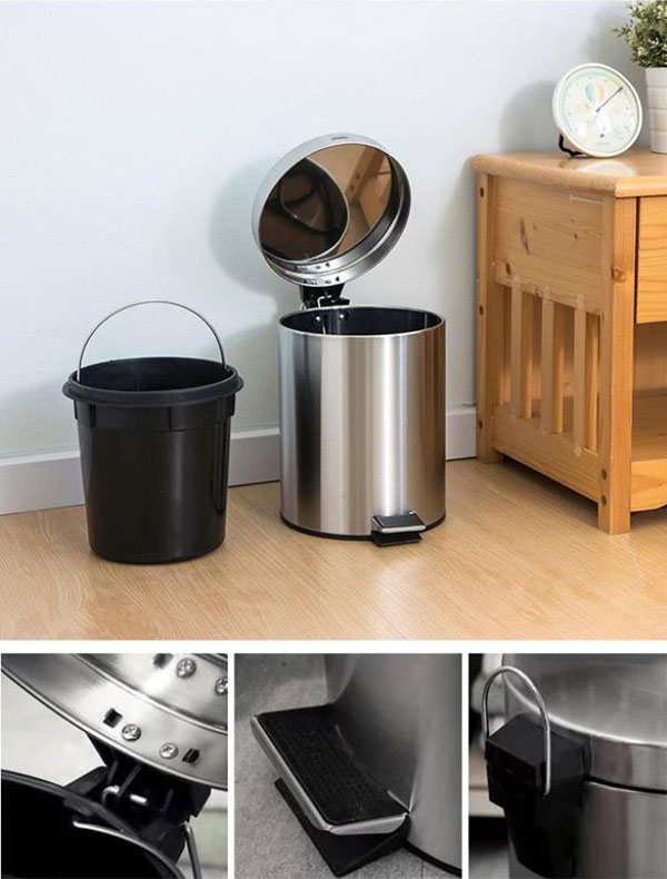 Khám phá cấu tạo và cách sử dụng thùng rác