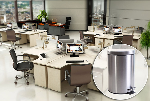 Thùng rác văn phòng được ưa chuộng