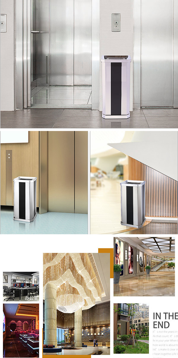 Thùng rác đẹp thích hợp sử dụng trong nhiều không gian