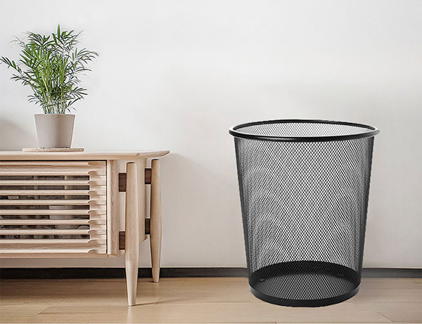 Thùng rác lưới văn phòng với thiết kế nhỏ gọn, sang trọng