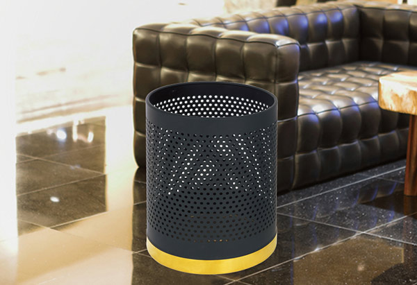 Mẫu thùng rác văn phòng đẹp kiểu dáng dập lỗ