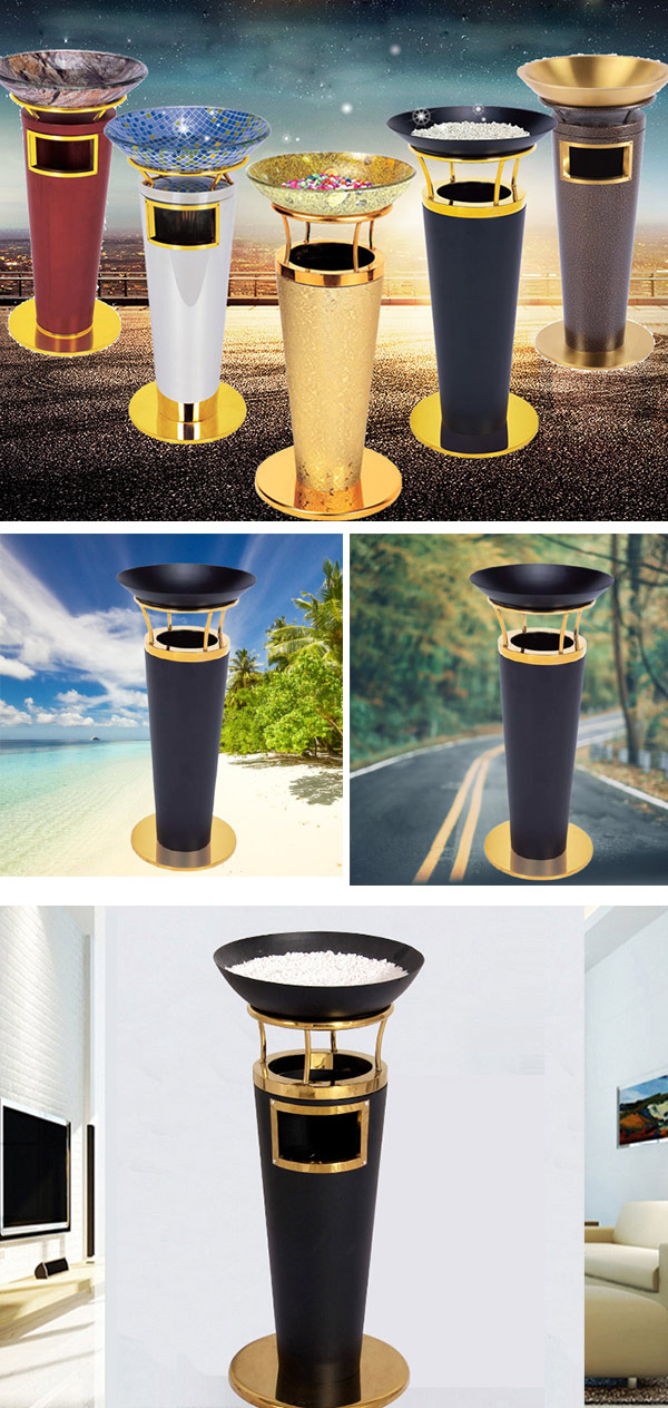 Mẫu thùng rác mang vẻ đẹp sang trọng, hiện đại